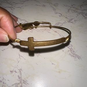 Alex and Ani Cross Bracelet